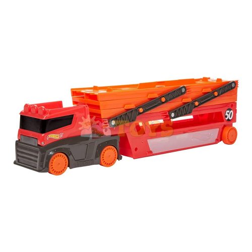 Hot Wheels MEGA autószállító szett Truck Mega Hauler GHR48 - Mattel