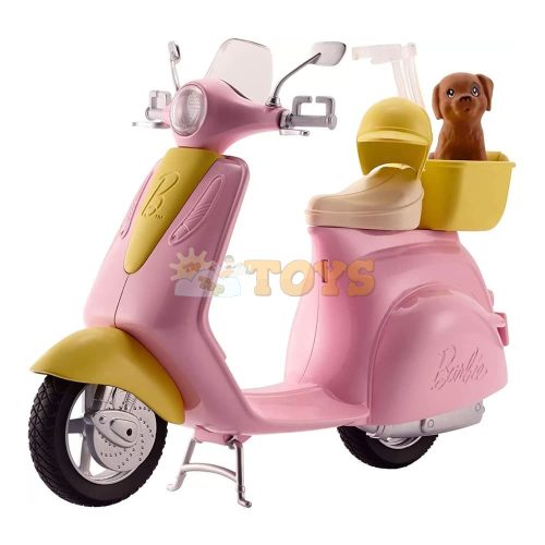 Barbie robogó kiskutyával FRP56 - Mattel