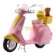 Barbie robogó kiskutyával FRP56 - Mattel