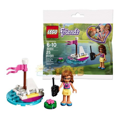 LEGO® Friends Olívia távirányítós hajója 30403 - 25 darab
