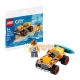 LEGO® City Tengerparti homokfutó 30369 polybag - 45 darab