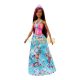 Barbie Dreamtopia baba barna-pink hajú hercegnő GJK15 - Mattel
