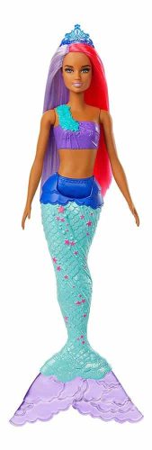 Barbie Dreamtopia Sellő baba pink-lila hajú GJK09 - Mattel