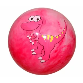   Gumi labda gyerekeknek modell Dinosaur II 22cm felfújható különböző színekben