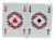 Francia kártya Poker Römi műanyag 2x55 db
