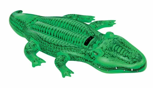INTEX Felfújható Lovagló - Krokodil 86x168cm 58546NP