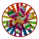 Szélforgó Double Speed ​​26-35 cm többszínű