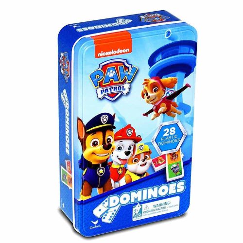 Mancs Őrjárat Domino fémdobozban 28 db 6033087 Spin Master