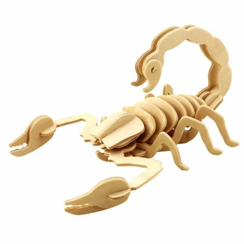 Rowood 3D Fa Puzzle Vadon élő állatok Skorpió JP297 30 db