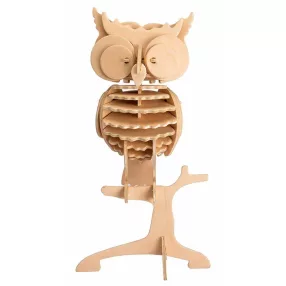 Rowood 3D Fa Puzzle vadállatok Bagoly JP273 35 db
