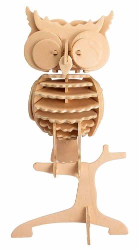Rowood 3D Fa Puzzle vadállatok Bagoly JP273 35 db