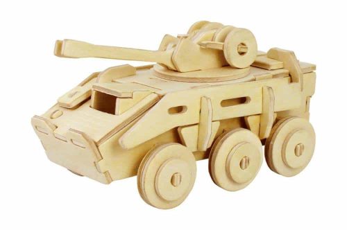 Rowood Fa 3D Puzzle harckocsi JP236 59 darabos páncélozott jármű