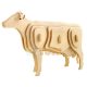 Rowood 3D fa puzzle háziállatok Boci 23 db JP251