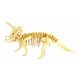 Rowood 3D fa puzzle Triceratops dinoszaurusz 33 db JP230 31cm