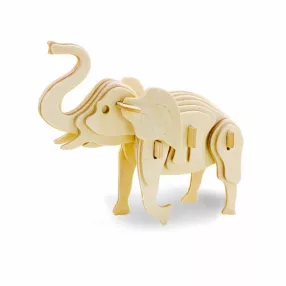 Rowood 3D Fa Puzzle vadállatok Elefánt 27 db JP215