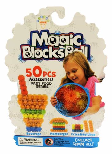 Magic Blocks Építőjáték 50 db-os készlet