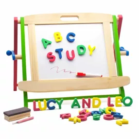   Fából készült oktató készlet Lucy&Leo LL134 táblával és mágnessel