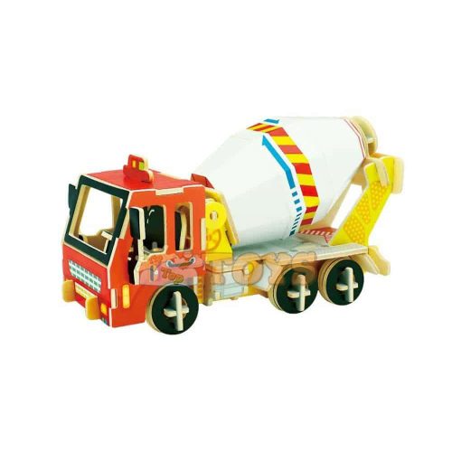 robud 3D fa puzzle Betonkeverő gép VC407 67 db Robotime