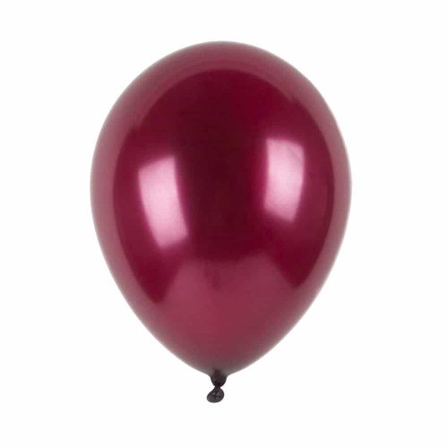Cseresznye színű lufi készlet 50db - átmérője 30cm