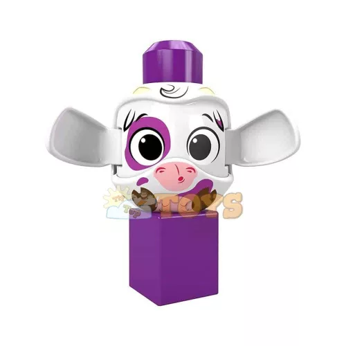 Mega Bloks Építőelemek Peek a Blocks Văcuță GKX47