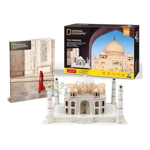 3D puzzle National Geographic Taj Mahal India DS0981 - 87 darab