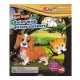 Kiddo Books Cats and Dogs 6010 kifestőkönyv gyerekeknek