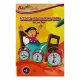 Kifestőkönyv gyerekeknek Kiddo Books Mondja az időt 4031