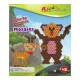 Kifestőkönyv gyerekeknek Kiddo Books Color by Numbers 5039