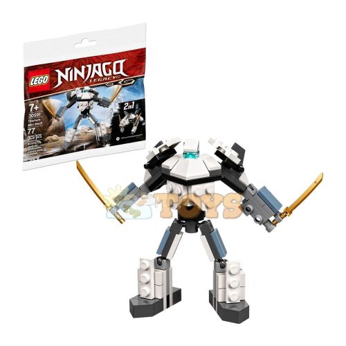LEGO® Ninjago Minirobot Titanium 30591 - 77 darab