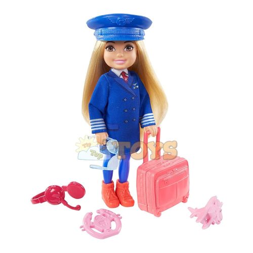Barbie Chelsea lehet pilóta GTN90 Mattel baba