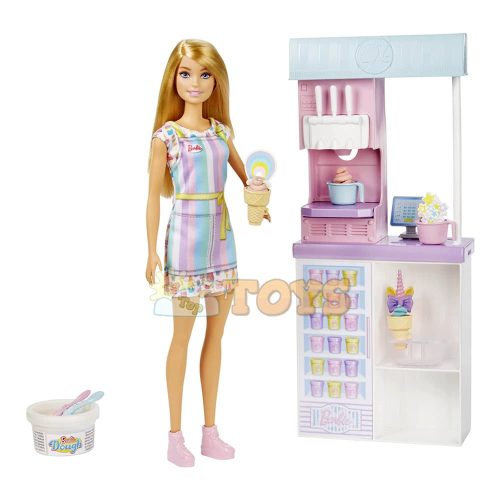 Barbie Bármi lehetsz Kézműves jégkrémes játékkészlet - HCN46