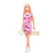 Klasszikus Barbie baba rózsaszín ruhával FJF13 - Mattel
