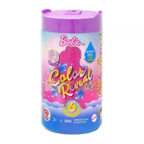   Barbie Chelsea Color Reveal Shimmer Series GTT23 baba - Mattel