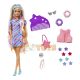 Totally Hair Stars HCM88 Barbie baba hosszú hajjal és kiegészítőkkel