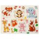 Süllyesztett fa puzzle Vadállatok A-3031 - 7 db