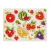 Süllyesztett fa puzzle Fruits A-3041 - 7 darab