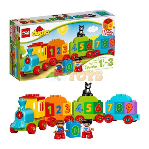 LEGO® DUPLO Számvonat - Tanulj számolni 10954