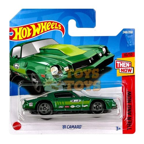 Hot Wheels kisautó 81 Camaro HCV81 régen és most