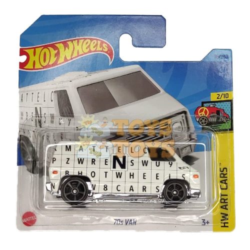 Hot Wheels kisautó 70s VAN HKH46 HW Art Cars Mattel