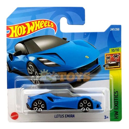 Hot Wheels kisautó Lotus Emira HCT00 HW Exotics Mattel Car
