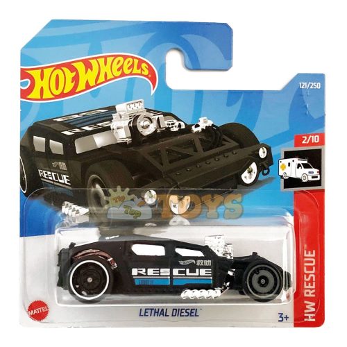 Hot Wheels Lethal Diesel HCT84 HW Rescue kisautó