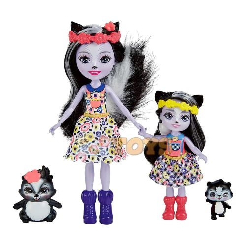 Enchantimals Sage Skunk és Caper Playset HCF82 Mattel