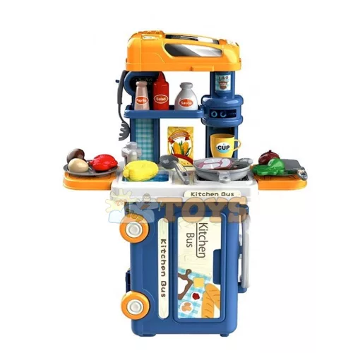 TipTopTOYS 3 az 1-ben többfunkciós buszkonyha tartozékokkal II