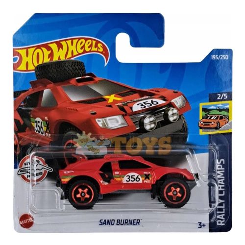 Hot Wheels Sand Burner HCX64 Rally Champs kisautó