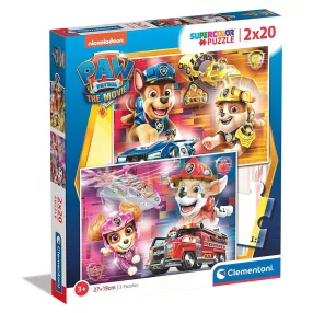   Clementoni Puzzle 2x20 darab PAW Patrol - 24786 - nickelodeon