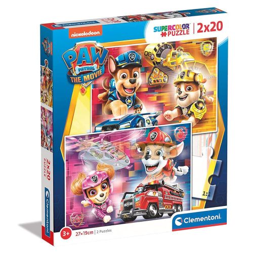 Clementoni Puzzle 2x20 darab PAW Patrol - 24786 - nickelodeon