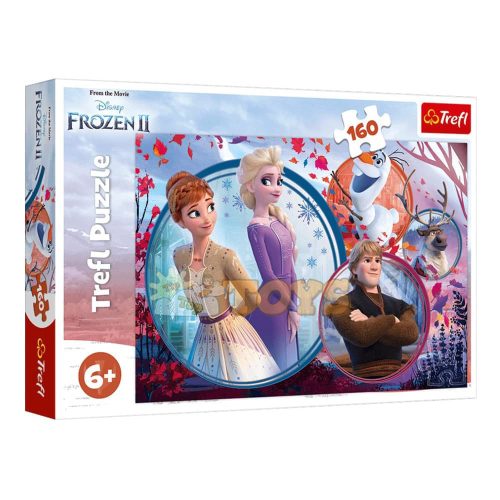 Trefl Puzzle Frozen 2 Sisters' Adventure 160 darab - 15374