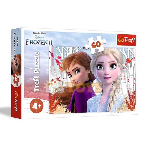 Trefl Puzzle Frozen 2 Anna és Elsa elvarázsolt világa 60p 17333