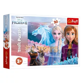Trefl Puzzle Frozen 2 Brave nővér 30 darab - 18253