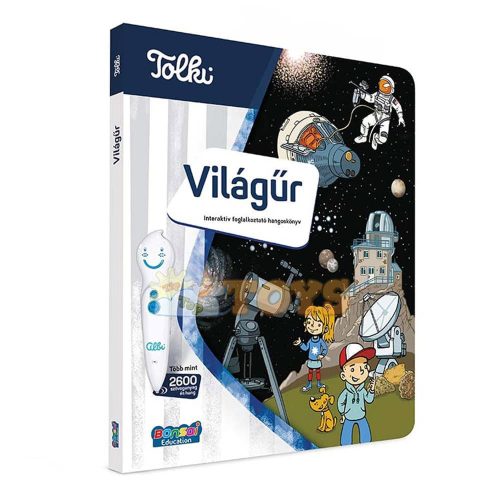 Tolki Interaktív foglalkoztató hangoskönyv - Világűr 15192